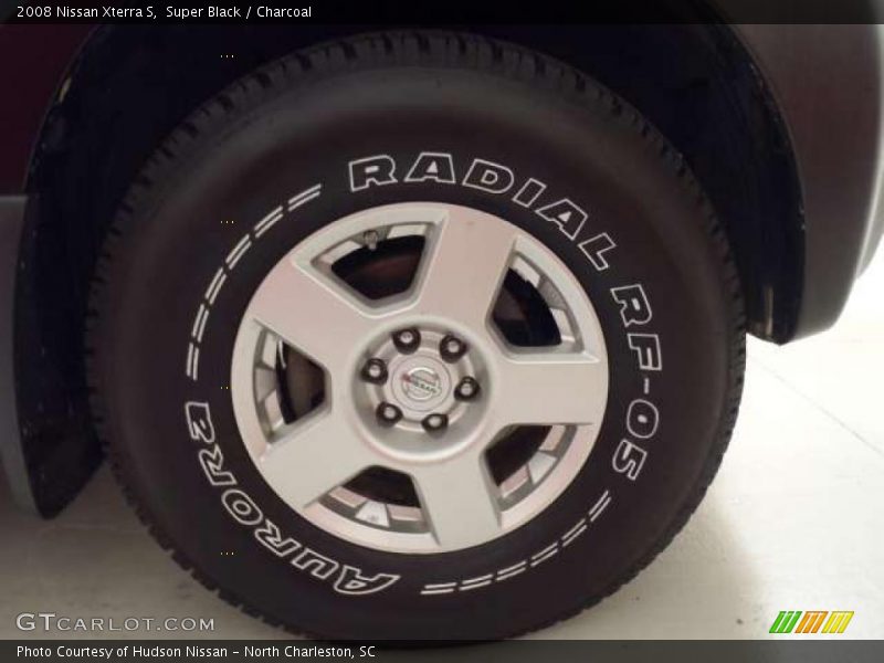 Super Black / Charcoal 2008 Nissan Xterra S