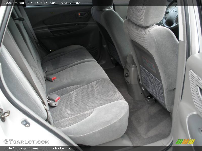 Sahara Silver / Gray 2006 Hyundai Tucson GLS V6