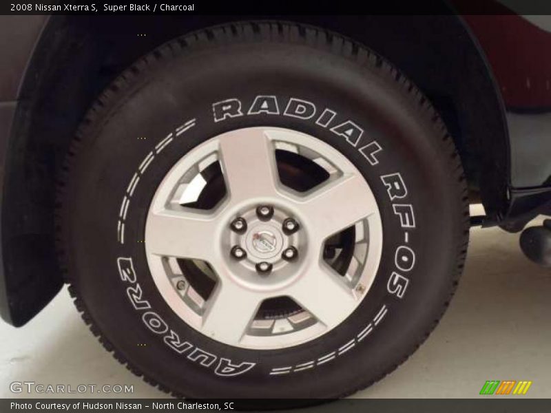Super Black / Charcoal 2008 Nissan Xterra S