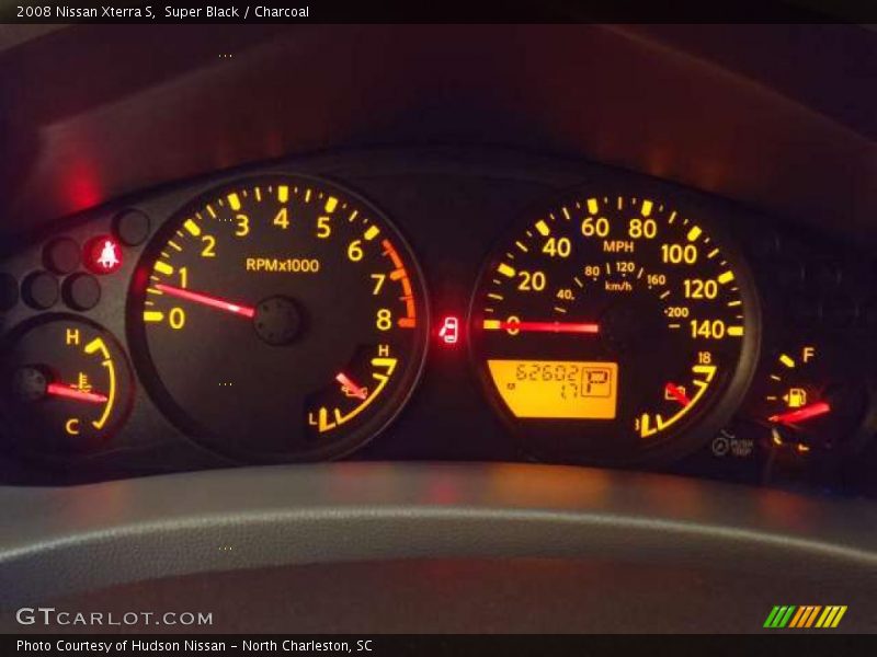 Super Black / Charcoal 2008 Nissan Xterra S