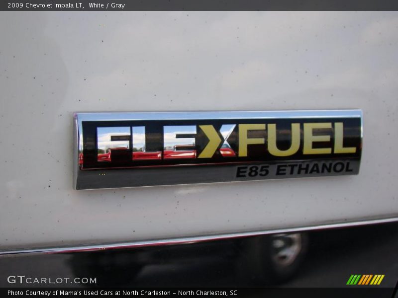 White / Gray 2009 Chevrolet Impala LT