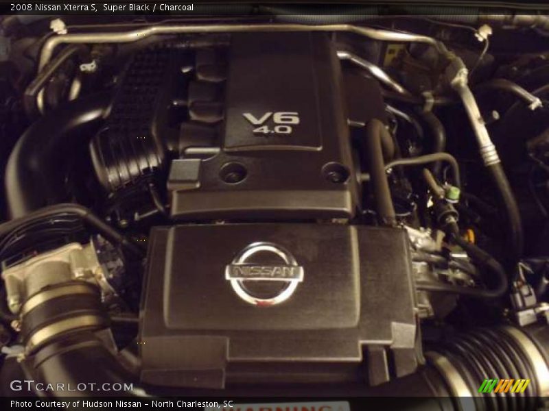 Super Black / Charcoal 2008 Nissan Xterra S