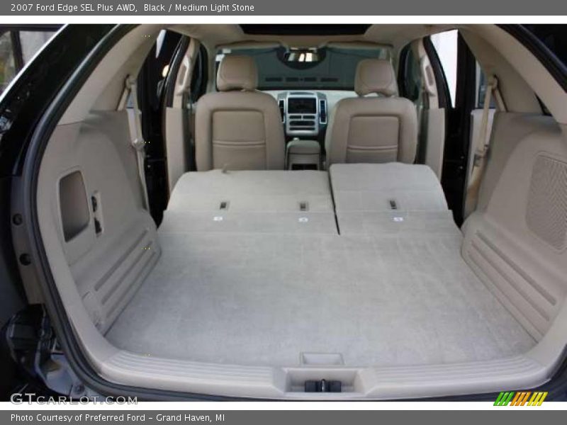 Black / Medium Light Stone 2007 Ford Edge SEL Plus AWD