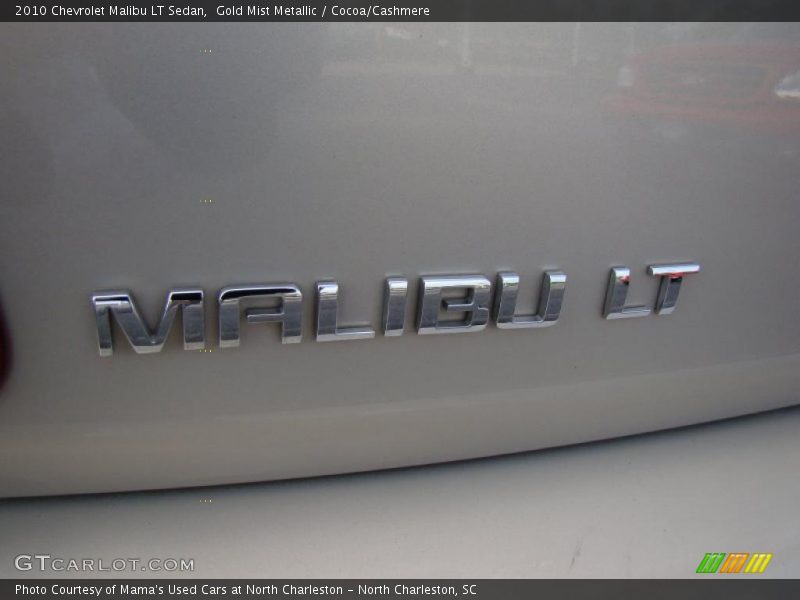 Gold Mist Metallic / Cocoa/Cashmere 2010 Chevrolet Malibu LT Sedan