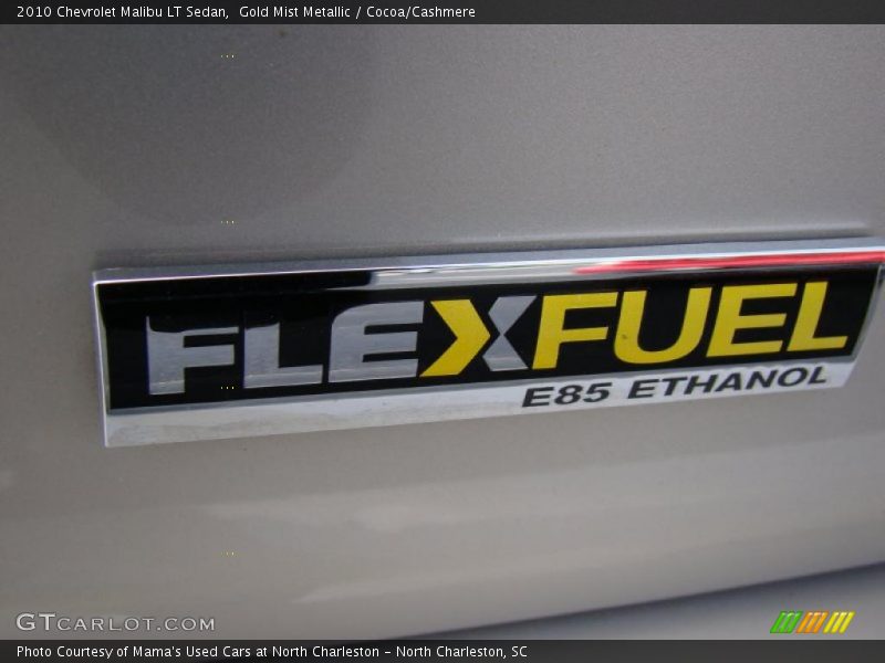 Gold Mist Metallic / Cocoa/Cashmere 2010 Chevrolet Malibu LT Sedan