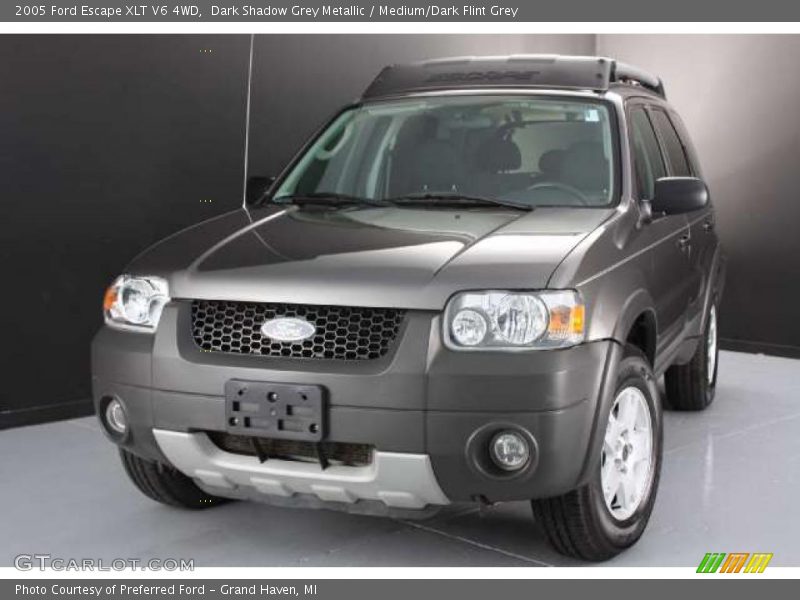 Dark Shadow Grey Metallic / Medium/Dark Flint Grey 2005 Ford Escape XLT V6 4WD