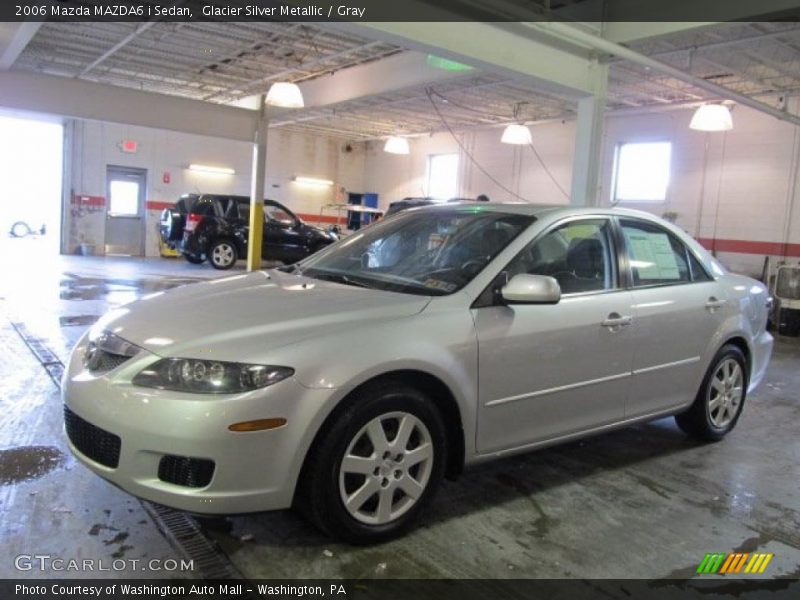 Glacier Silver Metallic / Gray 2006 Mazda MAZDA6 i Sedan
