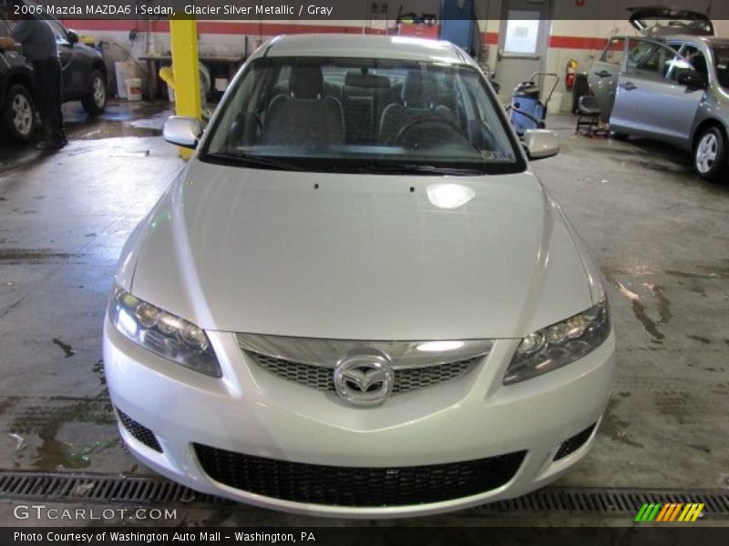 Glacier Silver Metallic / Gray 2006 Mazda MAZDA6 i Sedan