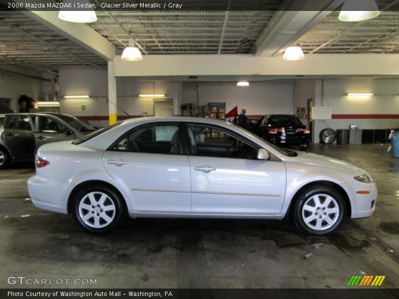 Glacier Silver Metallic / Gray 2006 Mazda MAZDA6 i Sedan