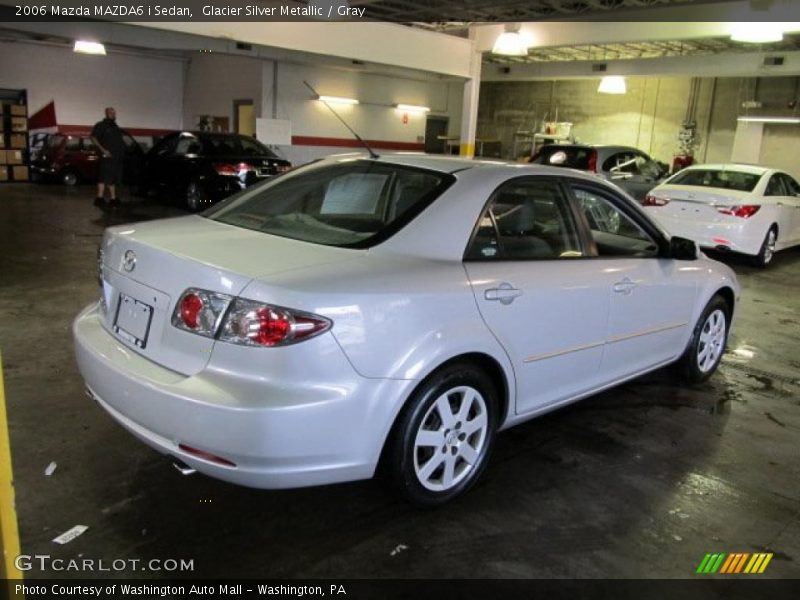 Glacier Silver Metallic / Gray 2006 Mazda MAZDA6 i Sedan