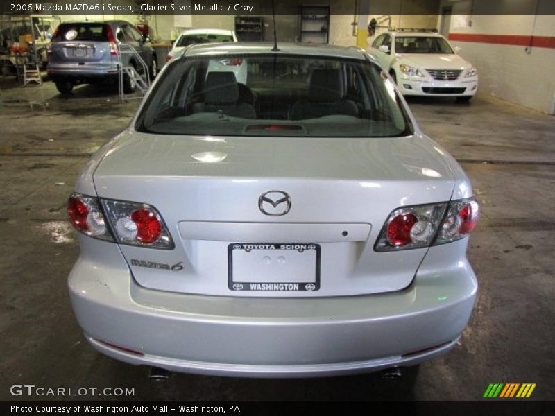 Glacier Silver Metallic / Gray 2006 Mazda MAZDA6 i Sedan