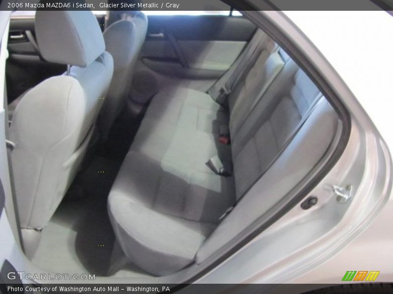 Glacier Silver Metallic / Gray 2006 Mazda MAZDA6 i Sedan