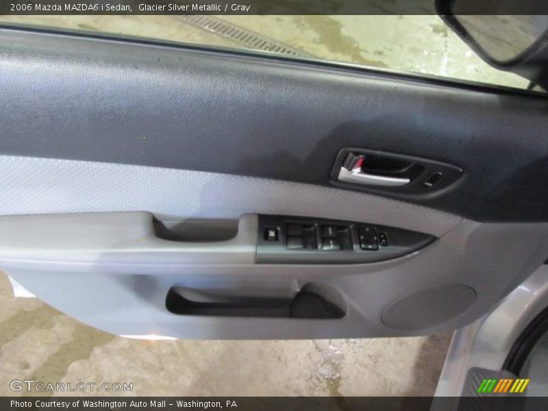 Glacier Silver Metallic / Gray 2006 Mazda MAZDA6 i Sedan