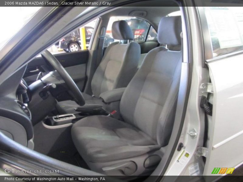 Glacier Silver Metallic / Gray 2006 Mazda MAZDA6 i Sedan