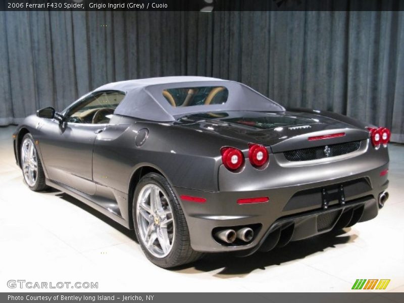 Grigio Ingrid (Grey) / Cuoio 2006 Ferrari F430 Spider