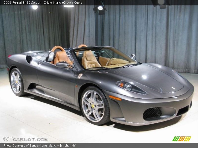 Grigio Ingrid (Grey) / Cuoio 2006 Ferrari F430 Spider
