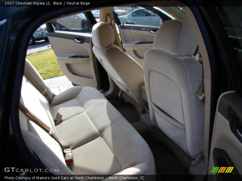 Black / Neutral Beige 2007 Chevrolet Impala LS