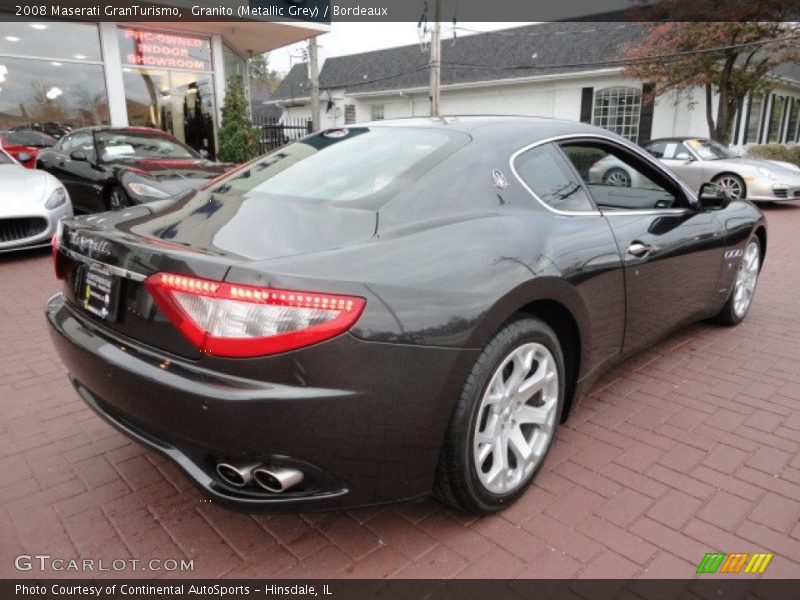 Granito (Metallic Grey) / Bordeaux 2008 Maserati GranTurismo