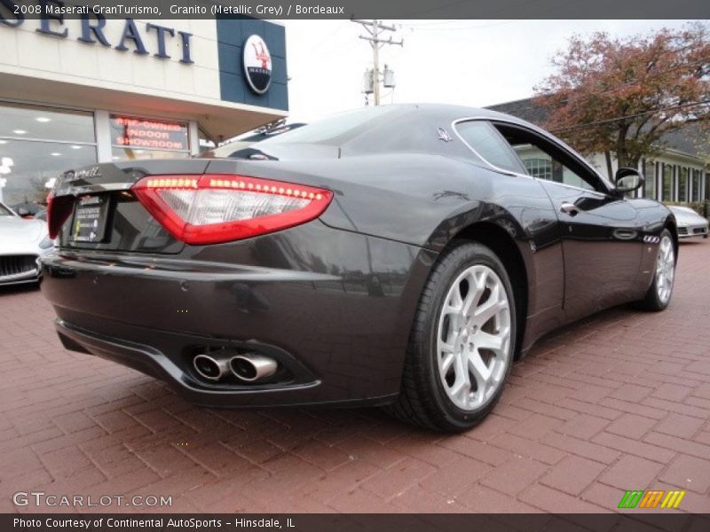 Granito (Metallic Grey) / Bordeaux 2008 Maserati GranTurismo