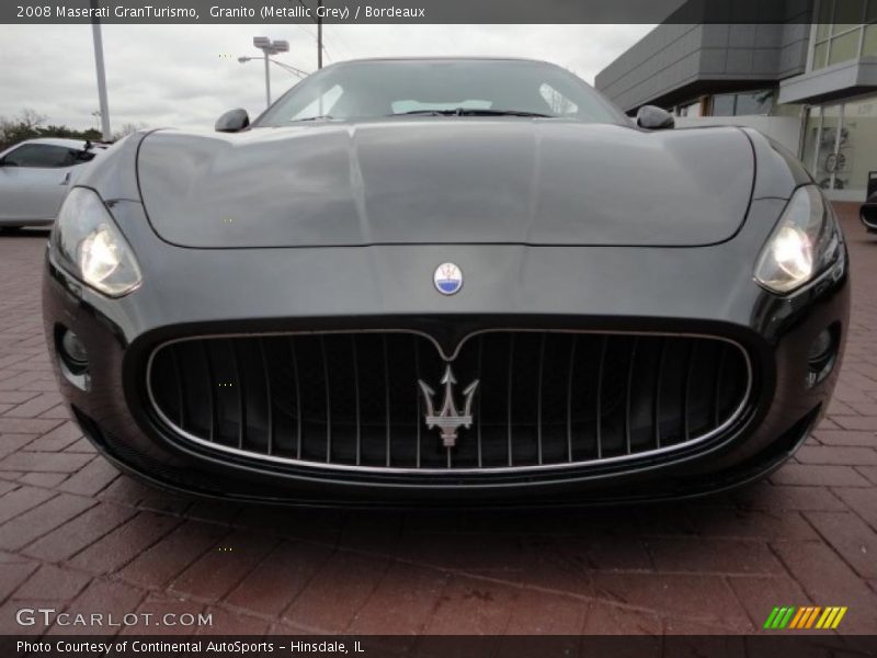 Granito (Metallic Grey) / Bordeaux 2008 Maserati GranTurismo