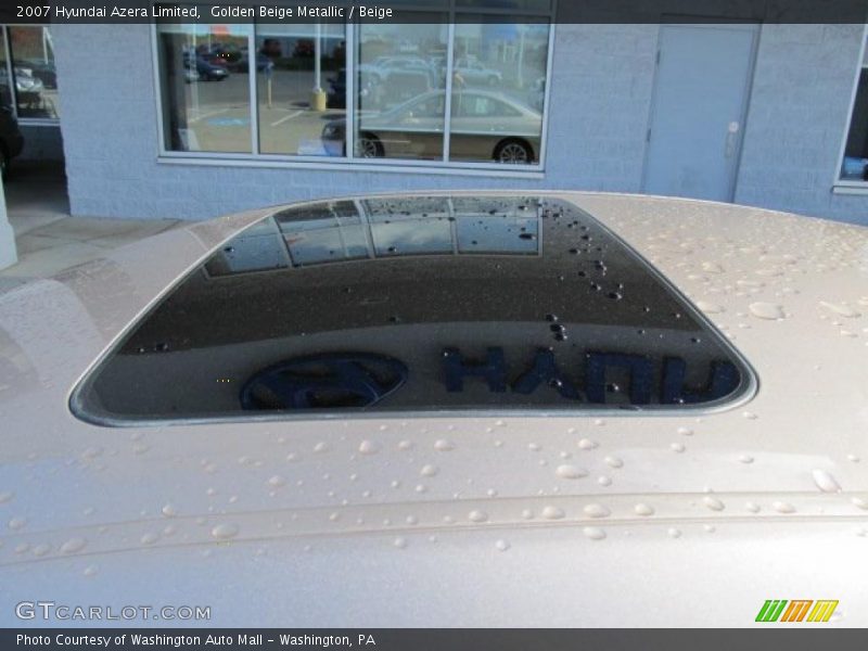 Golden Beige Metallic / Beige 2007 Hyundai Azera Limited