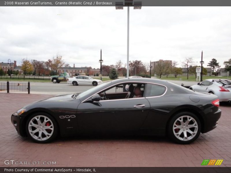 Granito (Metallic Grey) / Bordeaux 2008 Maserati GranTurismo