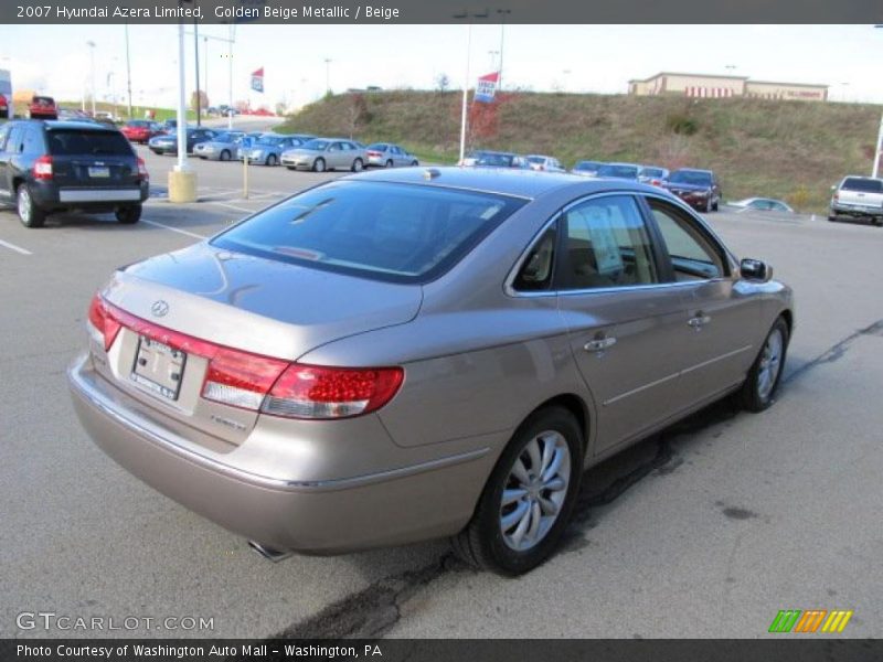 Golden Beige Metallic / Beige 2007 Hyundai Azera Limited