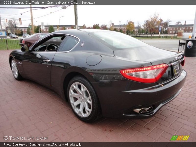 Granito (Metallic Grey) / Bordeaux 2008 Maserati GranTurismo