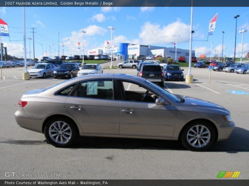 Golden Beige Metallic / Beige 2007 Hyundai Azera Limited