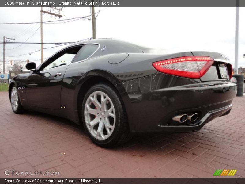 Granito (Metallic Grey) / Bordeaux 2008 Maserati GranTurismo