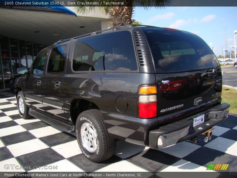 Dark Gray Metallic / Tan/Neutral 2005 Chevrolet Suburban 1500 LS