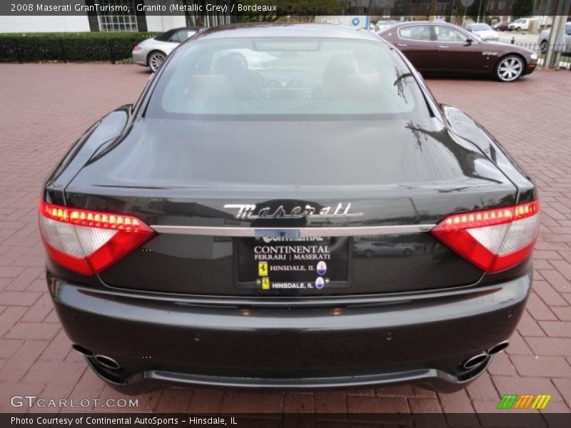 Granito (Metallic Grey) / Bordeaux 2008 Maserati GranTurismo