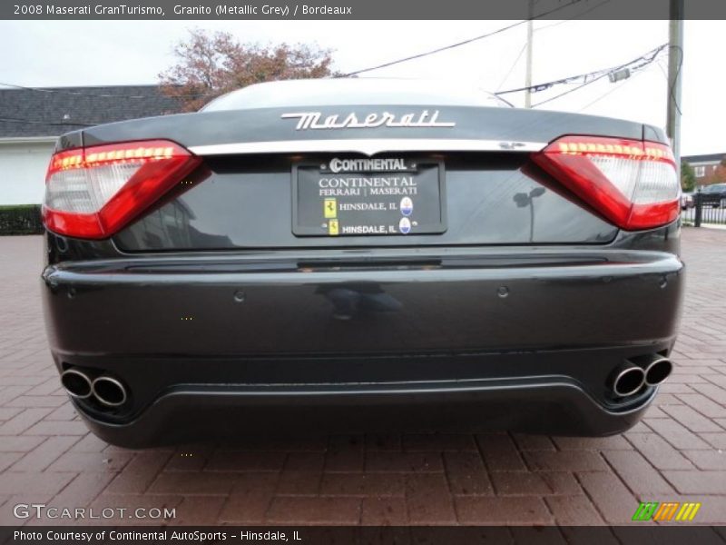 Granito (Metallic Grey) / Bordeaux 2008 Maserati GranTurismo
