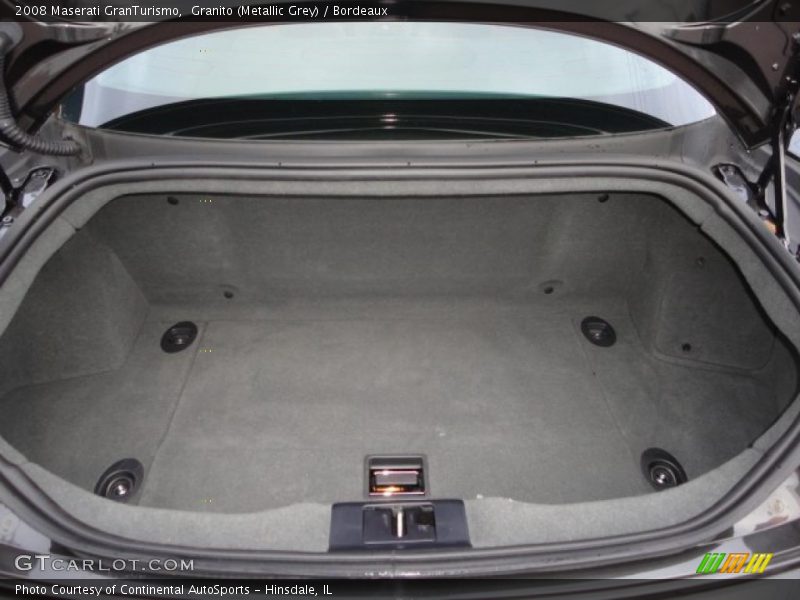 Granito (Metallic Grey) / Bordeaux 2008 Maserati GranTurismo