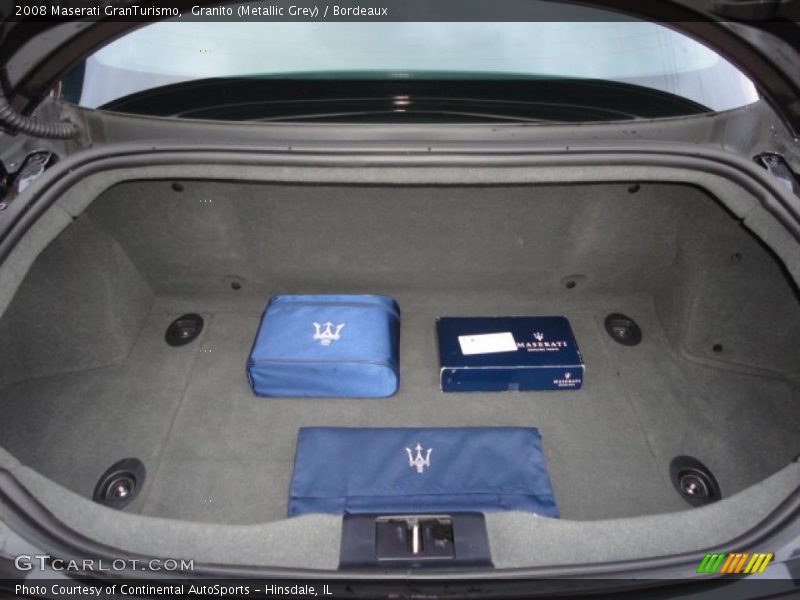 Granito (Metallic Grey) / Bordeaux 2008 Maserati GranTurismo
