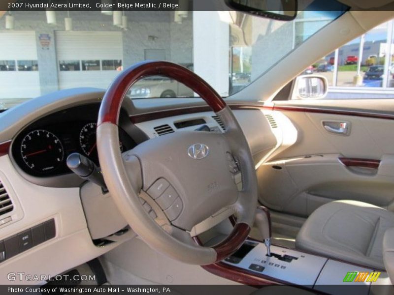 Golden Beige Metallic / Beige 2007 Hyundai Azera Limited