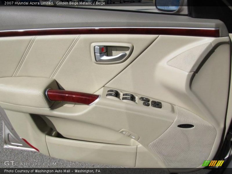 Golden Beige Metallic / Beige 2007 Hyundai Azera Limited