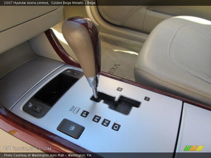Golden Beige Metallic / Beige 2007 Hyundai Azera Limited