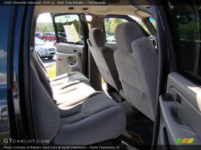 Dark Gray Metallic / Tan/Neutral 2005 Chevrolet Suburban 1500 LS