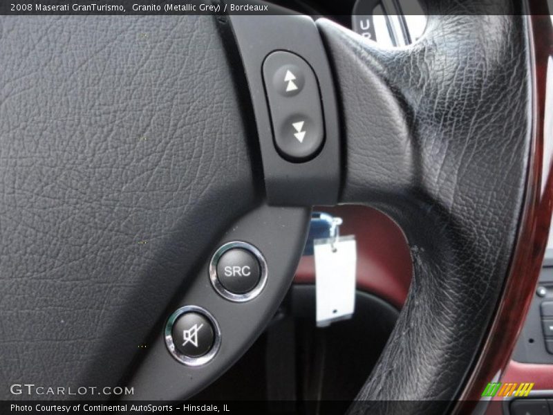 Granito (Metallic Grey) / Bordeaux 2008 Maserati GranTurismo