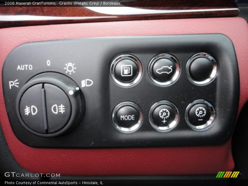 Granito (Metallic Grey) / Bordeaux 2008 Maserati GranTurismo