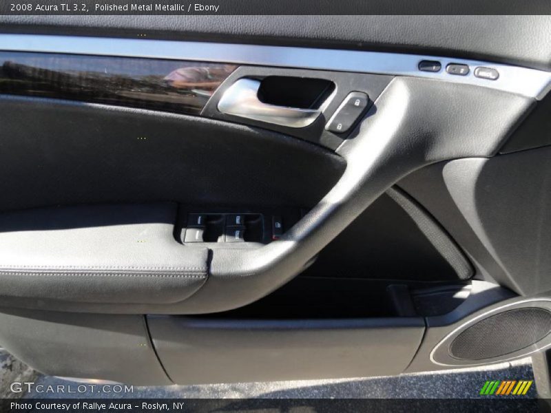 Polished Metal Metallic / Ebony 2008 Acura TL 3.2