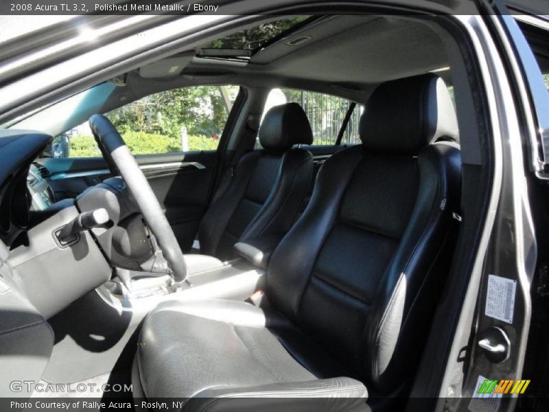 Polished Metal Metallic / Ebony 2008 Acura TL 3.2