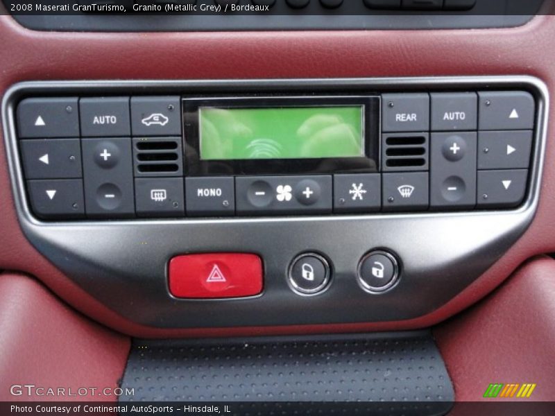 Granito (Metallic Grey) / Bordeaux 2008 Maserati GranTurismo