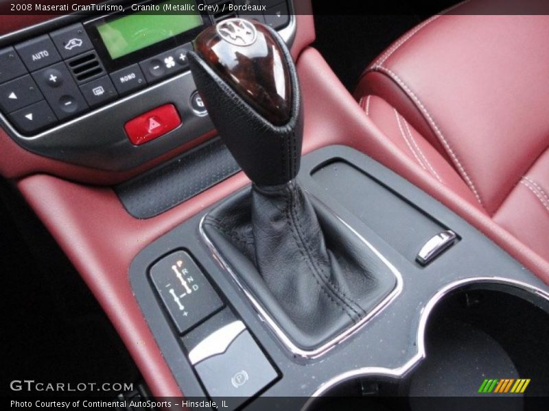 Granito (Metallic Grey) / Bordeaux 2008 Maserati GranTurismo