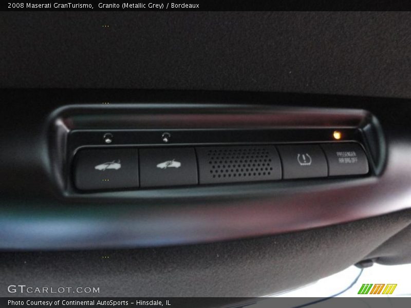 Granito (Metallic Grey) / Bordeaux 2008 Maserati GranTurismo