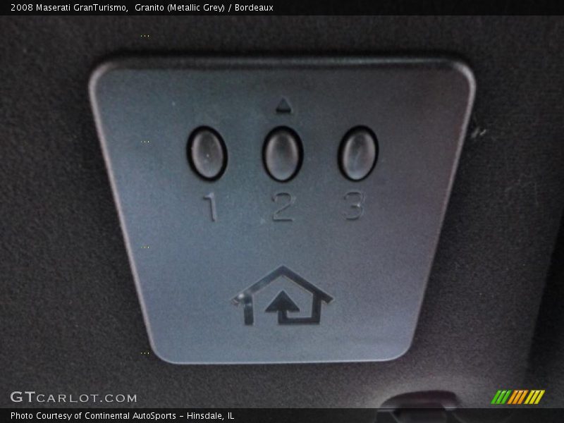 Granito (Metallic Grey) / Bordeaux 2008 Maserati GranTurismo