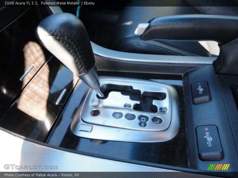 Polished Metal Metallic / Ebony 2008 Acura TL 3.2