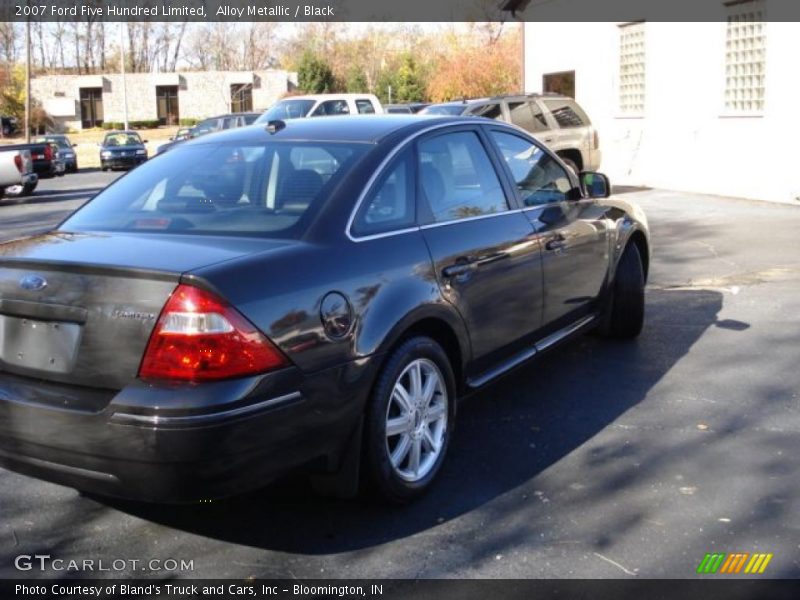 Alloy Metallic / Black 2007 Ford Five Hundred Limited