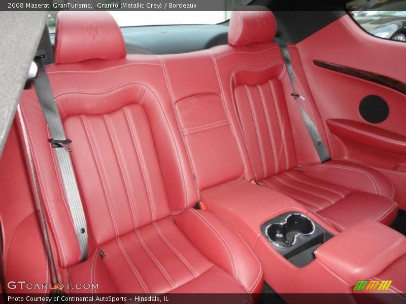 Granito (Metallic Grey) / Bordeaux 2008 Maserati GranTurismo